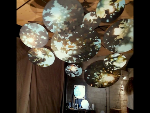 La trache de la réalité, installation